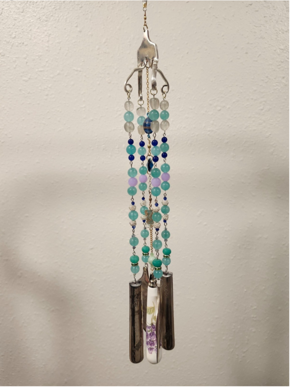 Beautiful Handmade Beaded Wind Chime Outdoor Home Decor Great Gift